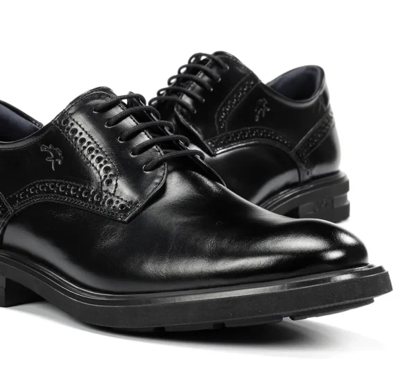 Cheap Fluchos BELGAS F0630 Zapato Negro
