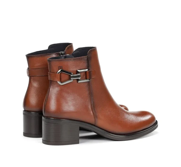 Discount Fluchos CHIARA D9347 Botín Marrón