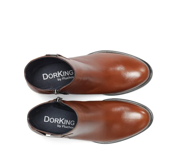 Discount Fluchos CHIARA D9347 Botín Marrón