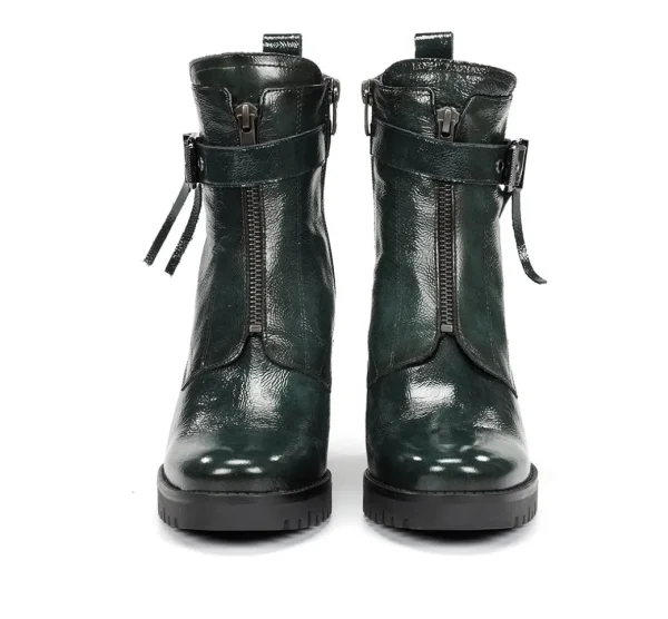 Clearance Fluchos EVIE D9163 Botín Verde