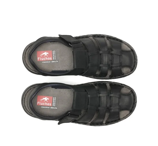 Best Sale Fluchos KEOPS F1754 Sandalia Negra