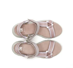Clearance Fluchos LAIS D9021 Sandalia Morada