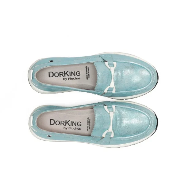 Cheap Fluchos SERENA D9047 Mocasín Azul