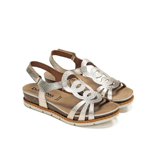 Online Fluchos SPORT D9322 Sandalia Dorada