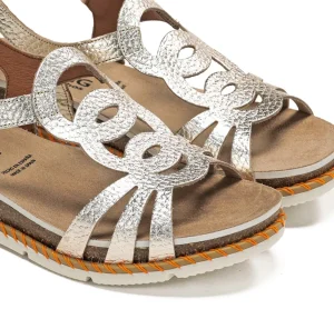 Online Fluchos SPORT D9322 Sandalia Dorada