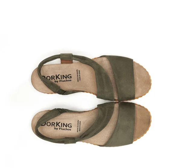 Clearance Fluchos SPORT D9324 Sandalia Verde