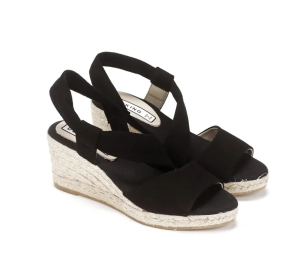 Online Fluchos VISION D8813 Sandalia Negra